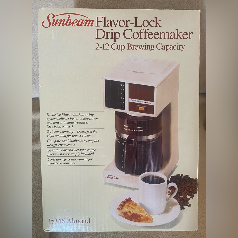 Vintage Sunbeam Drip Coffeemaker